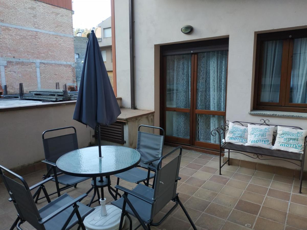 Apartameto Verena Deluxe Guardiola de Berga Bagian luar foto